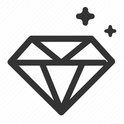 Diamond Engage Gem Highest Jewel Precious Valuable Icon