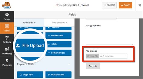 How To Create Online Forms With File Uploads Step By Step
