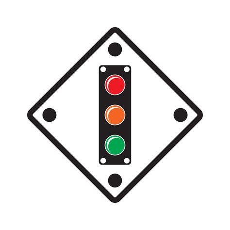 Traffic Light Sign Symbolicon Illustration Design Template 21616436