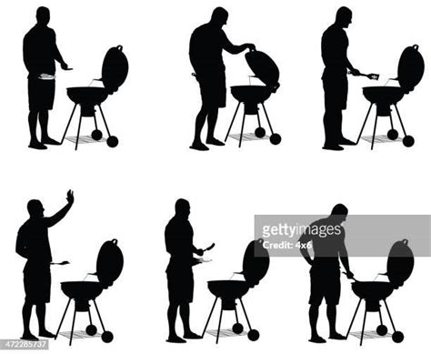 braai silhouettes photos and premium high res pictures getty images