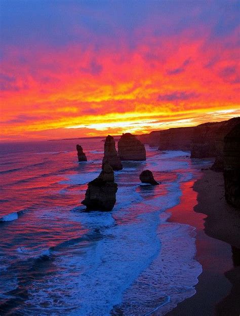 ~~sunset 12 Apostles Shipwreck Coast Great Ocean Road Princetown