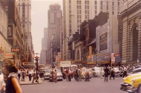 Нью Йорк Фото 1950 Год — Фото Картинки