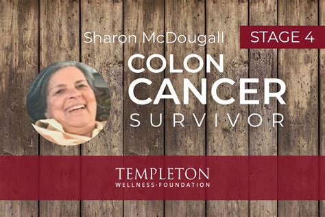 Cancer Survivor Sharon Mcdougall Templeton Wellness Foundation