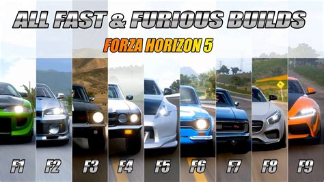 Forza Horizon All F F Builds With Share Codes Tuning Design YouTube