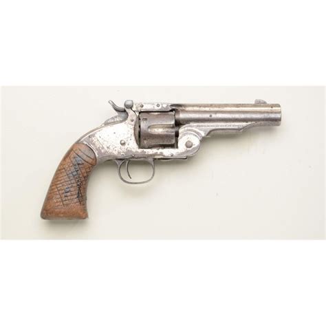 Smith And Wesson 2nd Model Schofield Revolver 45 Cal Barrel Period