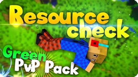 Minecraft Resourcecheck 10 Green Pvp Pack Pezcraft Youtube