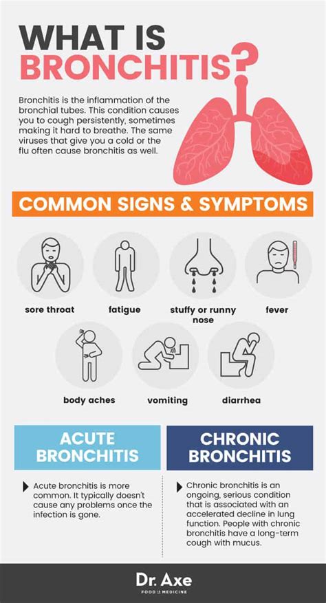 Bronchitis Signs And Symptoms Natural Remedies Dr Axe