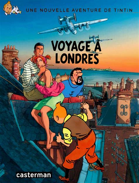 Les Aventures De Tintin Album Imaginaire Voyage à Londres Comic