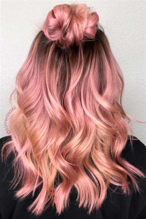 20 Awesome Rose Gold Hair Color Inspirations Hair Colour