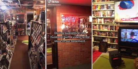 This Man Built An Entire Video Rental Store In His Basement During Quarantine