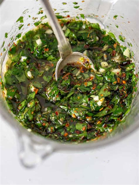 Authentic Chimichurri Sauce From Argentina Vintage Kitchen