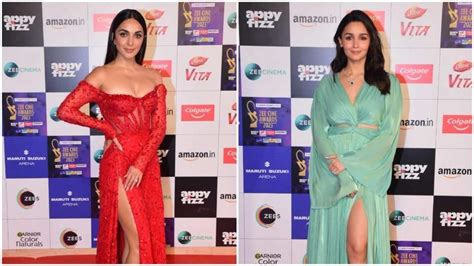 Kiara Advani Alia Bhatt In Jaw Dropping Thigh High Slit Gowns Steal The Spotlight As Best