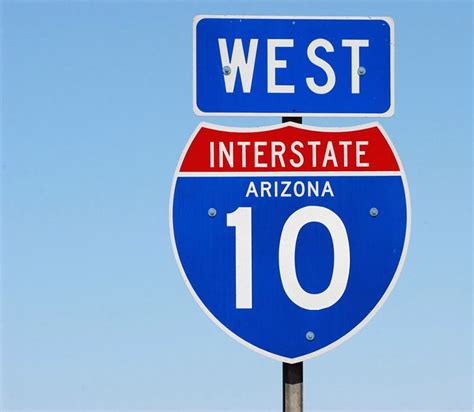 Arizona Interstate 10 Aaroads Shield Gallery