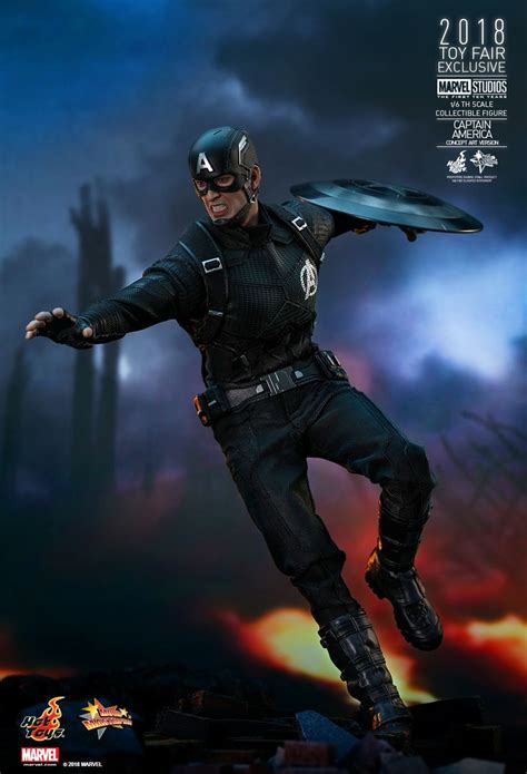 Hot Toys Marvel Studios The First Ten Years Captain America Concept