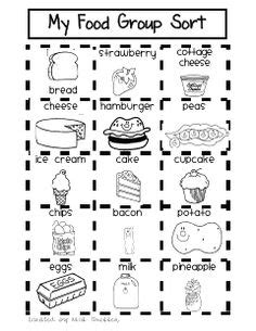 Read more to learn about what foods are included in these groups, the importance of fruits and vegetables in our diets, and how many servings of these foods we should aim to eat each day. 13 Best Images of Protein Worksheets Preschool - Eat the ...