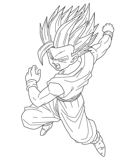 Be sure to check out our dbz playlist for more lessons.♥. Gohan Super Saiyan 2 Lineart by ChronoFz on DeviantArt