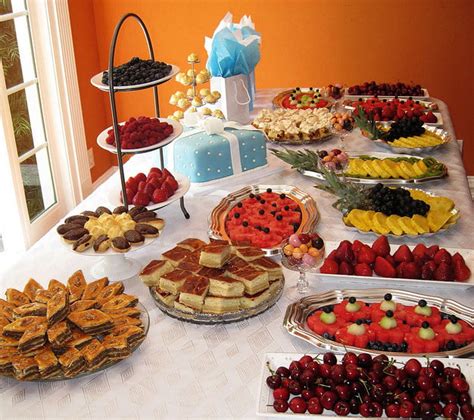 Gender reveal party food appetizer ideas. Planning A Great Menu For Baby Shower | FREE Printable ...