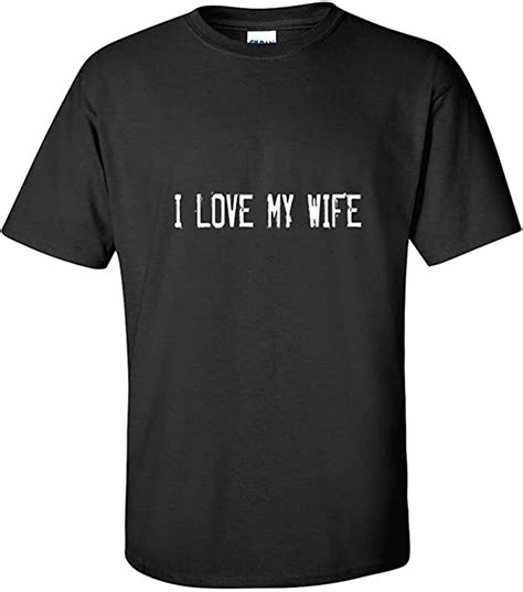 Blackout Tees I Love My Wife Valentines Day Funny Mom Mother Mens T