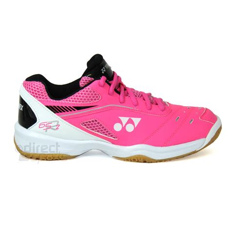 Yonex Power Cushion 65r 2 Womens Badminton Shoes Pink Direct Running