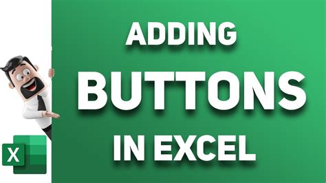 Adding Buttons In Excel 2 Ways Youtube Riset
