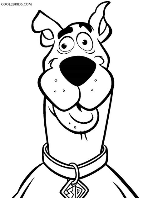 Printable Coloring Pages Scooby Doo Printable World Holiday
