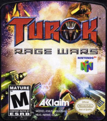 Turok Rage Wars N64 The Cover Project