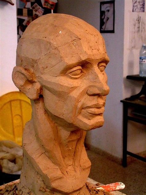 Finished Clay Head Turnaround 7 Sculpture Art Clay Anatomy