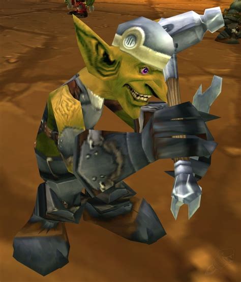 Ingeniero De Asedio Goblin PNJ World Of Warcraft