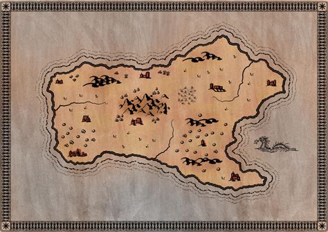 Fantasy Island Map By Nemaakos On Deviantart