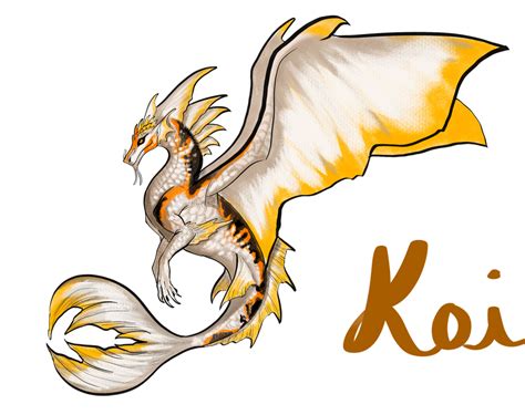 Koi Dragon Adopt By Galidor Dragon On Deviantart
