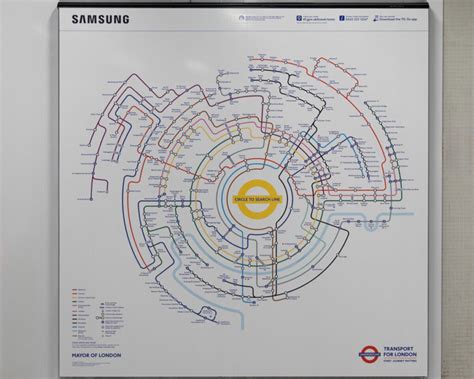 Samsung Partners With Tfl To Re Imagine Tube Map