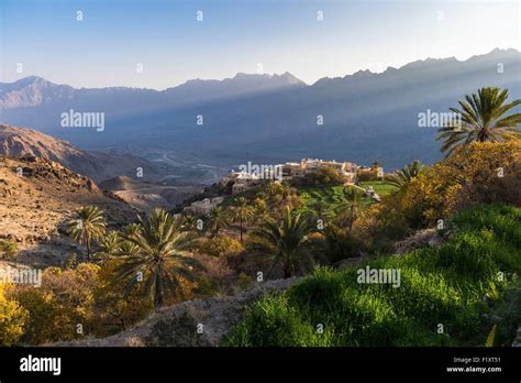 Sultanate Of Oman Gouvernorate Of Al Batinah Al Hajar Mountains Range