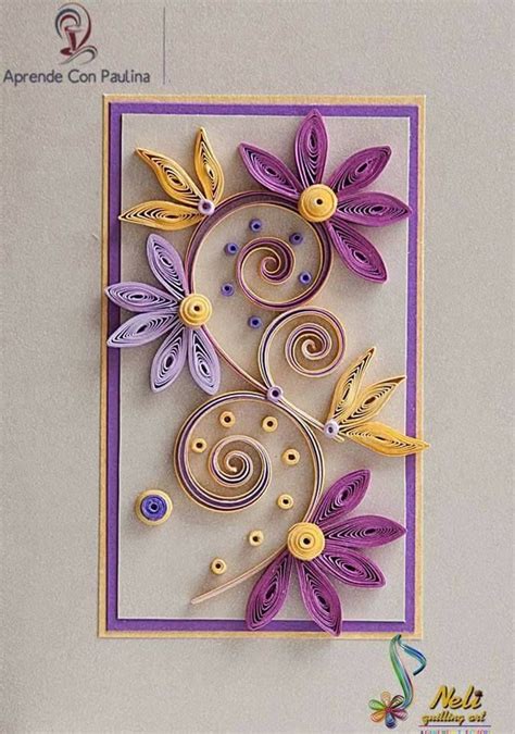Flores Filigrana Paper Quilling Patterns Quilling Cards Quilling