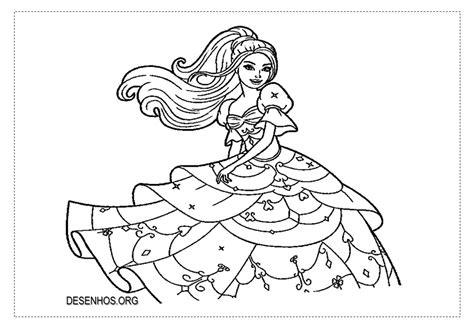 209 Desenhos Da Barbie Para Colorir E Imprimir