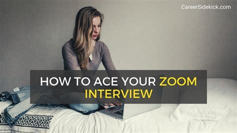 Zoom Interview Tips For Job Seekers Career Sidekick