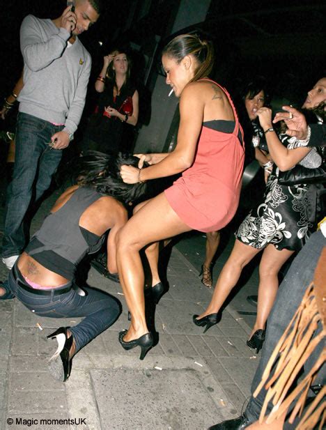 Big Brothers Charley In 3am Catfight Outside London Club Daily Mail