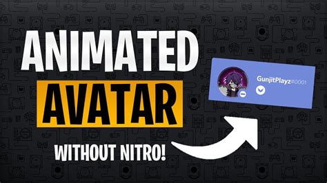 How To Get Animated Profile Pic Without Nitro Discord Youtube