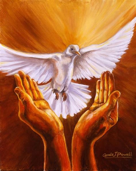 Come Holy Spirit Painting Come Holy Spirit Fine Art Print Prophetic