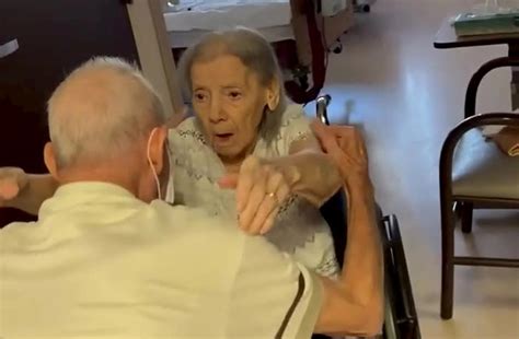 Couple Married For 73 Years Reunited After Spending Year Apart Video
