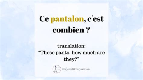 Examples Of How To Use Combien How Much In French 🇫🇷 Youtube