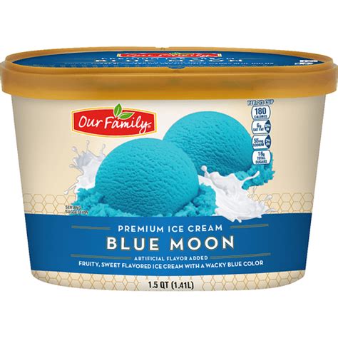 Our Family Blue Moon Premium Ice Cream Buehler S