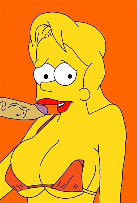 Rule 34 Bart Simpson Bikini Rule 63 The Simpsons Yellow Hair Yellow