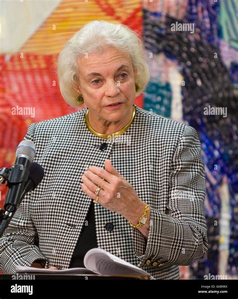 WASHINGTON DC USA U S Supreme Court Justice Sandra Day O Connor