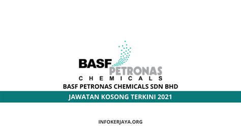 The company manufactures and distributes olefins, polymers, fertilisers, methanol, and other basic chemicals. Jawatan Kosong BASF PETRONAS Chemicals Sdn Bhd • Jawatan ...