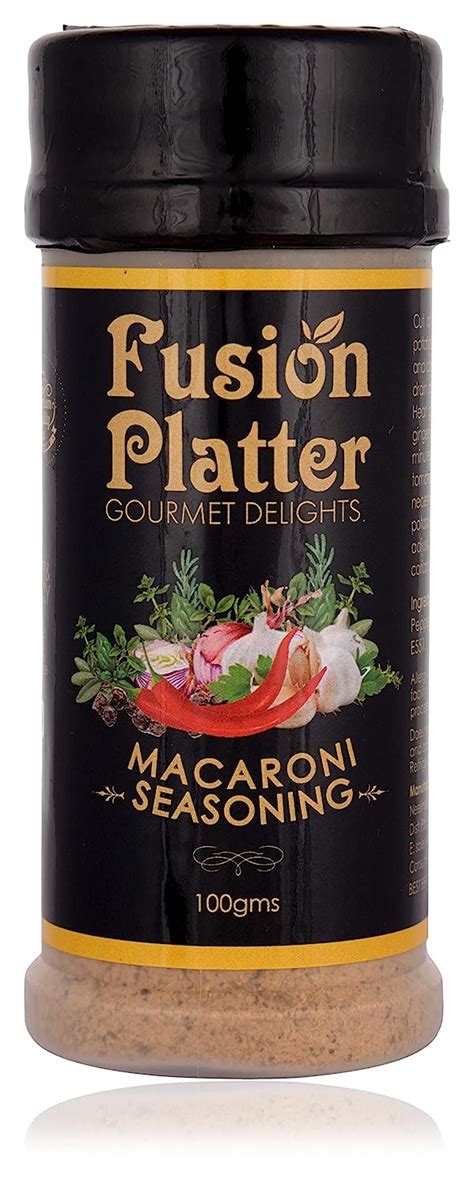 Fusion Platter Macaroni Seasoning 100 Grams Grocery And Gourmet Foods