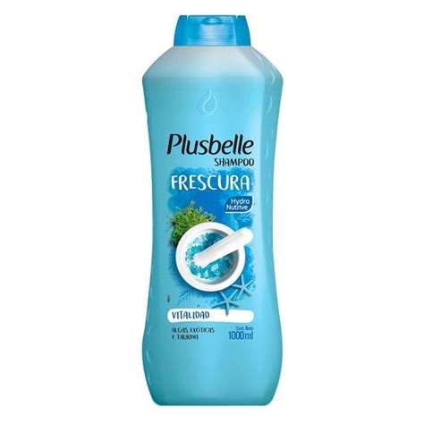 Shampoo Frescura Vitalidad 1 Lt Plusbelle Cuidado Capilar