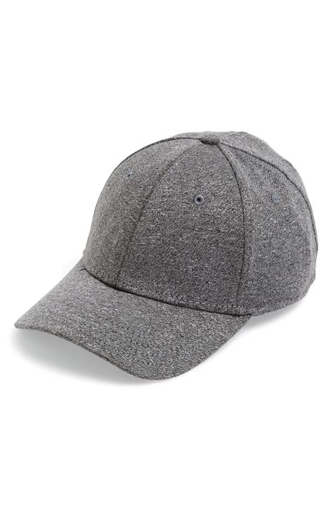 Gents Heathered Jersey Baseball Cap Nordstrom