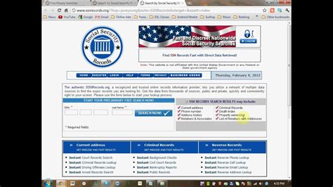 Social Security Number Search How To Find People By Social Security