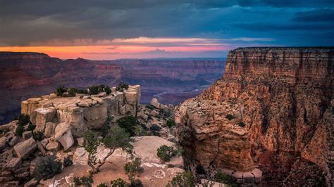 Free Download Download Sunset At The Grand Canyon Hd Wallpaper For 4k