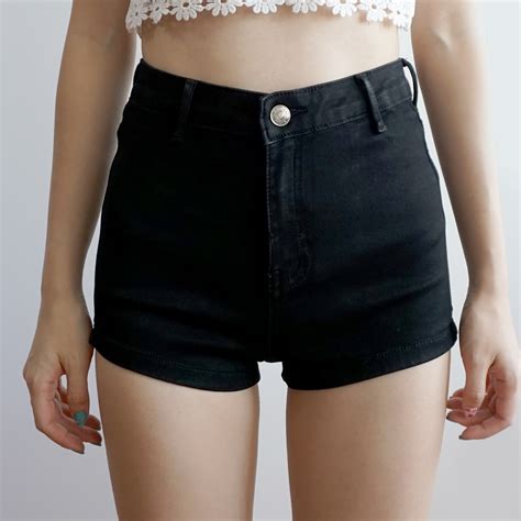 Summer High Waist Denim Shorts 3 Colors · Megoosta Fashion · Free